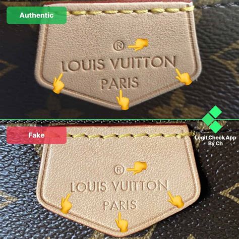 real and fake lv|louis vuitton authenticity check.